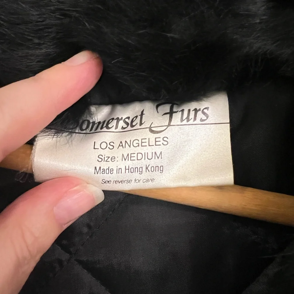 Vintage Rabbit fur coat - Picture 3 of 10